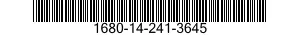 1680-14-241-3645  1680142413645 142413645