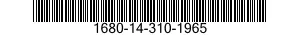 1680-14-310-1965  1680143101965 143101965