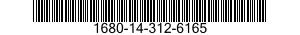 1680-14-312-6165  1680143126165 143126165