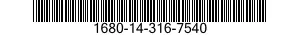 1680-14-316-7540  1680143167540 143167540