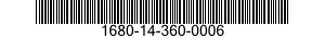 1680-14-360-0006 CURTAIN,BLIND FLYING 1680143600006 143600006