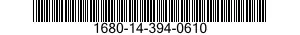 1680-14-394-0610  1680143940610 143940610