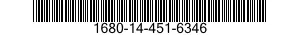 1680-14-451-6346 ELEMENT,PORTE-BAGAG 1680144516346 144516346