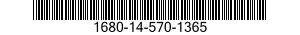 1680-14-570-1365 RAIL,ACCESSORY,AIRCRAFT 1680145701365 145701365