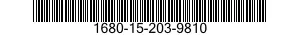 1680-15-203-9810 CONTROL PANEL,AIRCRAFT 1680152039810 152039810