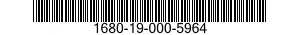 1680-19-000-5964 PEDAL ASSEMBLY,CONTROL 1680190005964 190005964