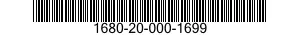 1680-20-000-1699 FILLER NECK,AIRCRAFT COMPONENTS 1680200001699 200001699