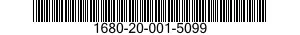 1680-20-001-5099 RAIL,ACCESSORY,AIRCRAFT 1680200015099 200015099