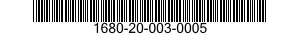 1680-20-003-0005 ROD ASSEMBLY 1680200030005 200030005