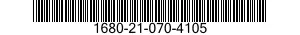 1680-21-070-4105 SPRING,HELICAL,COMPRESSION 1680210704105 210704105