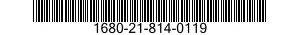 1680-21-814-0119  1680218140119 218140119