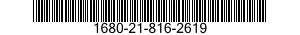 1680-21-816-2619  1680218162619 218162619