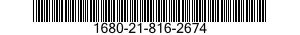 1680-21-816-2674  1680218162674 218162674