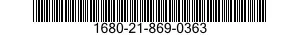 1680-21-869-0363 RAIL,GUIDE 1680218690363 218690363