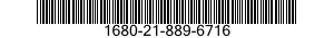 1680-21-889-6716 GRIP ASSEMBLY,LEVER,ENGINE THROTTLE 1680218896716 218896716