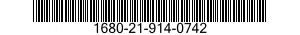 1680-21-914-0742 PEDAL,CONTROL 1680219140742 219140742