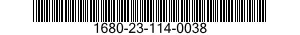 1680-23-114-0038 PLATE ADAPTER AFT L 1680231140038 231140038