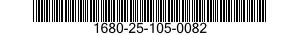 1680-25-105-0082 PLUG,MACHINE THREAD 1680251050082 251050082