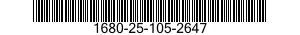 1680-25-105-2647  1680251052647 251052647