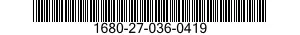 1680-27-036-0419 CONTROL ASSEMBLY,QUADRANT 1680270360419 270360419