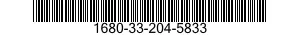 1680-33-204-5833 YOKE,UNIVERSAL JOINT,AIRCRAFT 1680332045833 332045833