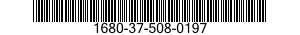 1680-37-508-0197 RAIL,ACCESSORY,AIRCRAFT 1680375080197 375080197