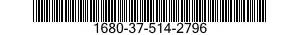 1680-37-514-2796 CUSHION,SEAT,AIRCRAFT 1680375142796 375142796