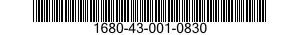 1680-43-001-0830 SEAT,AIRCRAFT 1680430010830 430010830