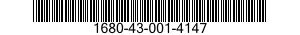1680-43-001-4147 CONTROL TUBE ASSEMBLY,AIRCRAFT 1680430014147 430014147
