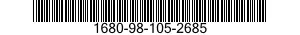 1680-98-105-2685 FILTER BODY,FLUID 1680981052685 981052685