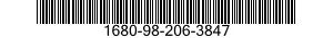 1680-98-206-3847 SUPPORT,SEAT FRAME,AIRCRAFT 1680982063847 982063847