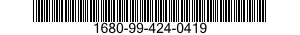 1680-99-424-0419  1680994240419 994240419