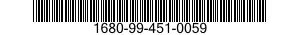 1680-99-451-0059 ENDPLATE 1680994510059 994510059