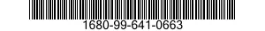 1680-99-641-0663 PLATE 1680996410663 996410663
