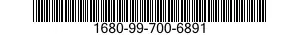 1680-99-700-6891 BOOT,RUBBER 1680997006891 997006891