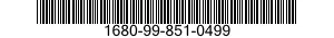 1680-99-851-0499 TUYAU DES EMBRAYAGE 1680998510499 998510499