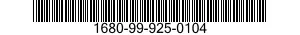 1680-99-925-0104 CABLE ASSEMBLY,CONTROL 1680999250104 999250104