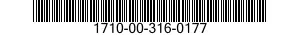 1710-00-316-0177  1710003160177 003160177