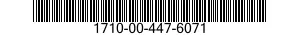 1710-00-447-6071  1710004476071 004476071