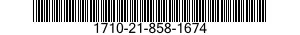 1710-21-858-1674 SLEEVE ASSEMBLY 1710218581674 218581674