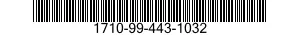 1710-99-443-1032 NUT,BRAKE CASING AS 1710994431032 994431032