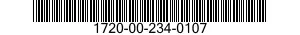 1720-00-234-0107  1720002340107 002340107