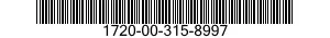 1720-00-315-8997  1720003158997 003158997