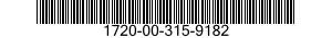 1720-00-315-9182  1720003159182 003159182