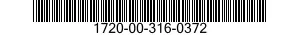 1720-00-316-0372  1720003160372 003160372