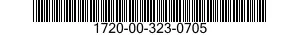1720-00-323-0705  1720003230705 003230705