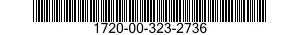 1720-00-323-2736  1720003232736 003232736
