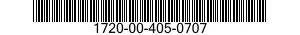 1720-00-405-0707  1720004050707 004050707