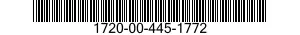 1720-00-445-1772  1720004451772 004451772