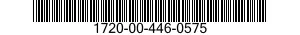 1720-00-446-0575  1720004460575 004460575